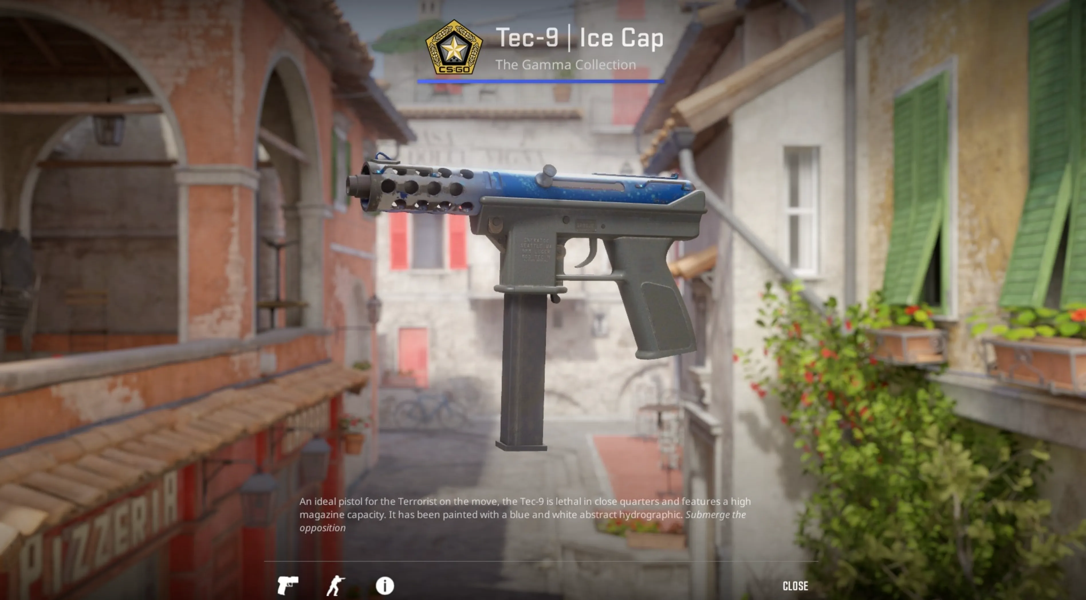 Tec-9 Ice Cap